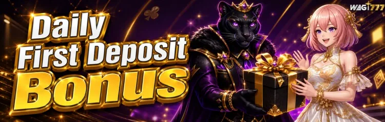 Daily First Deposit Bonus promotion banner